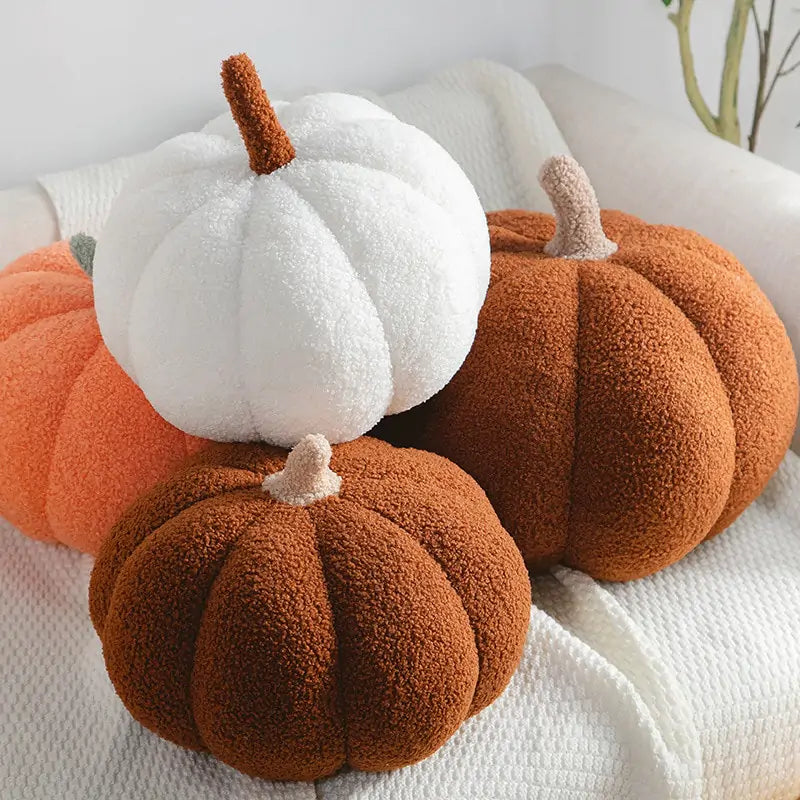 Stuffed Pumpkin Pillow Toy